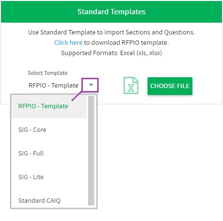 security questionnaire template