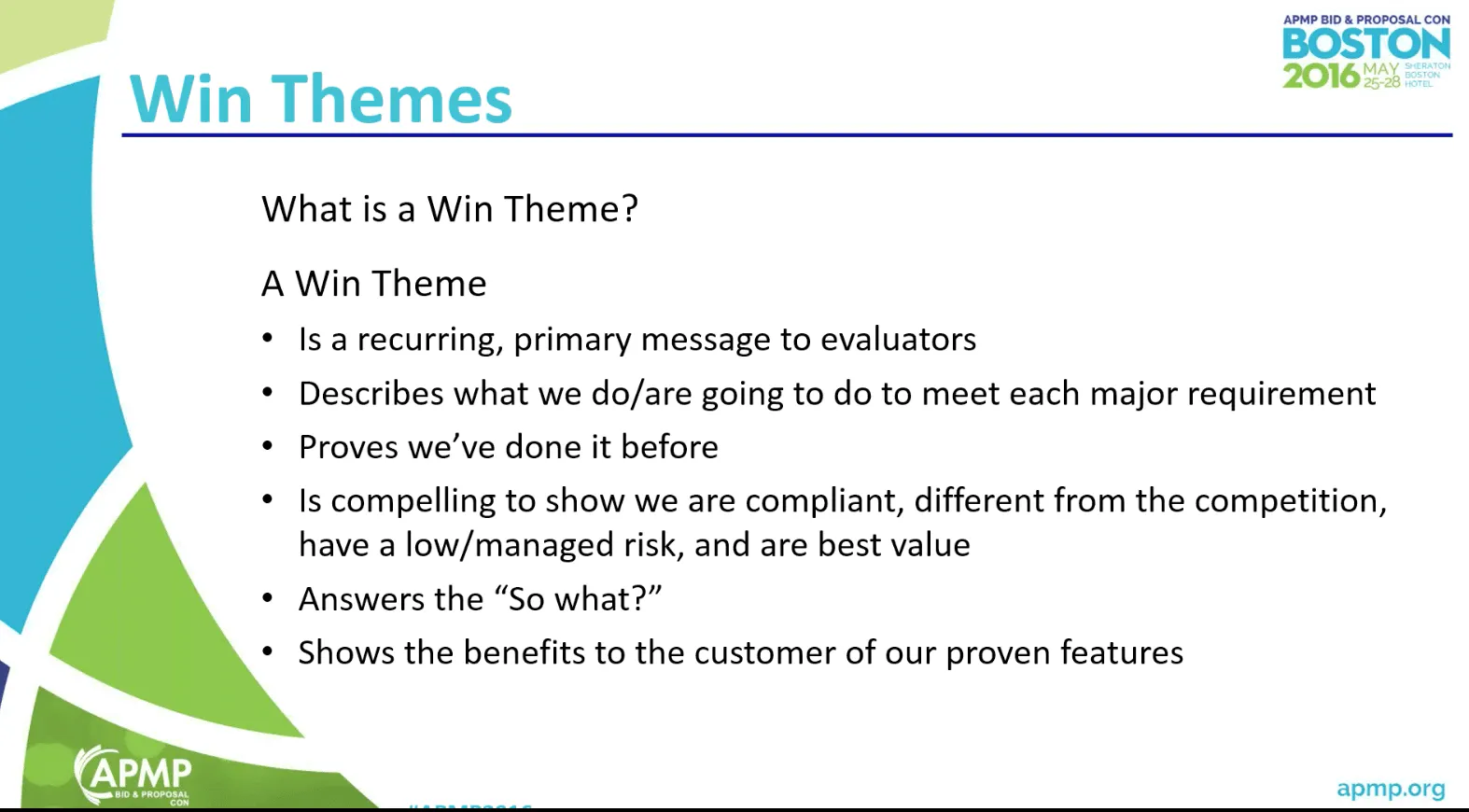 win themes rfps