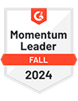 g2 award badge - momentum leader