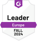 g2 award badge - europe leader 2024