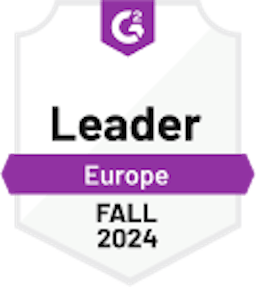 g2 awward badge - europe leader 2024