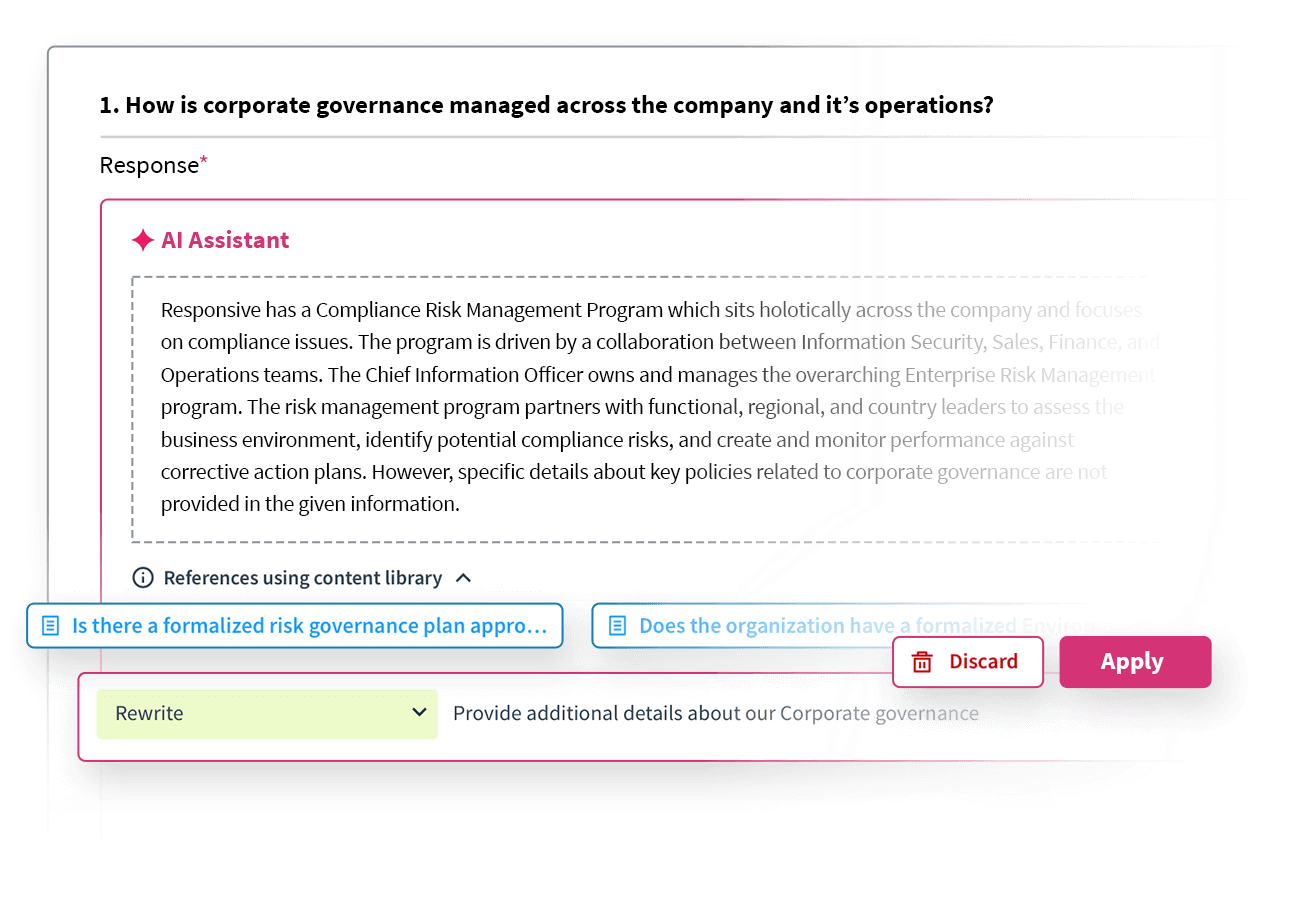 RFP Response Management Software | Responsive