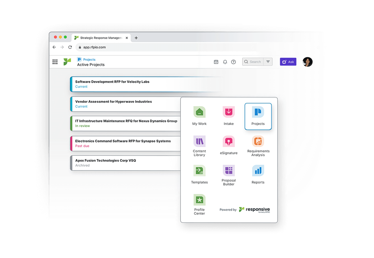 RFP Response Management Software | Responsive