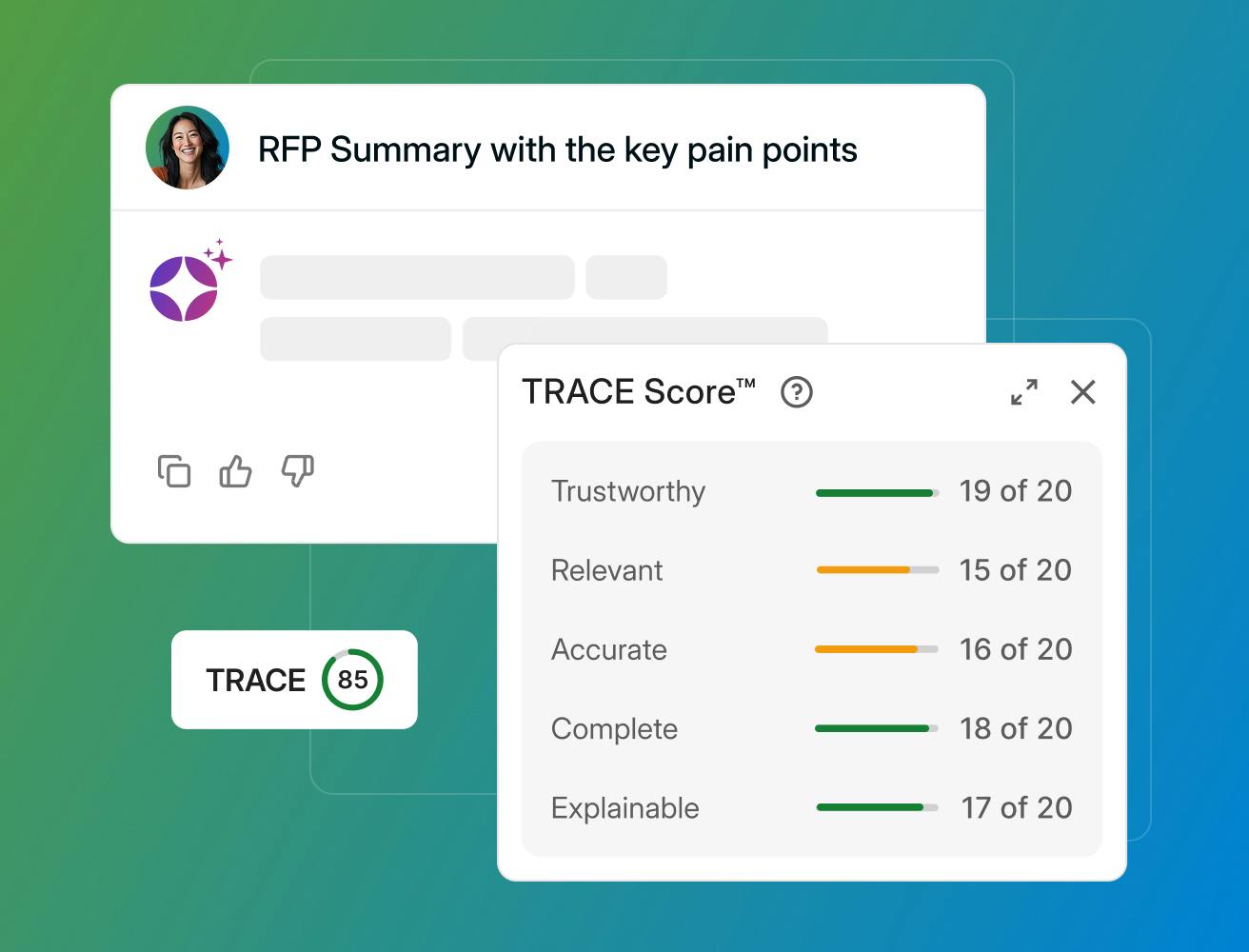 trace score illustration