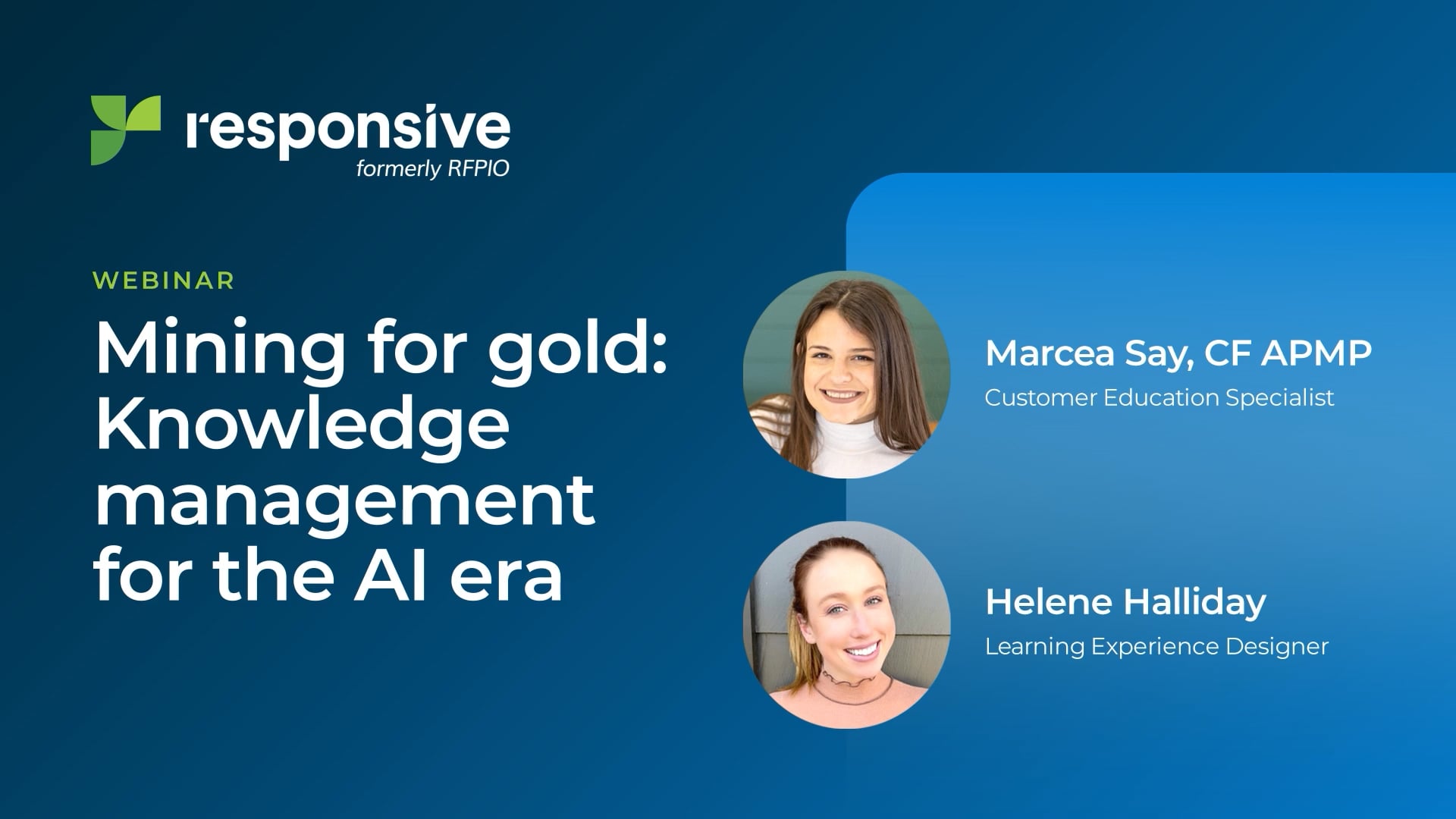 Mining for Gold: Knowledge Management for the AI Era | Responsive