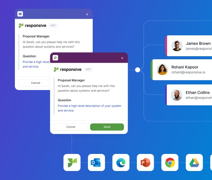 Responsive platform graphic