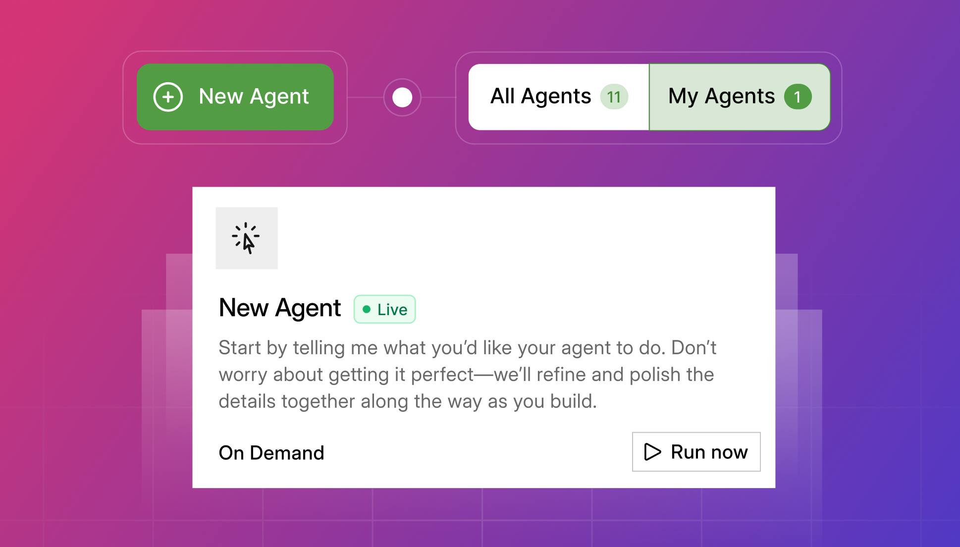 Responsive AI Agent Studio