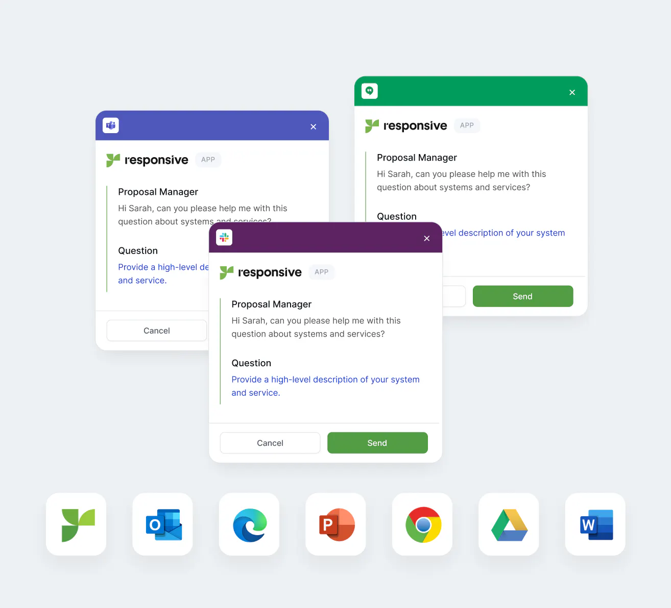 responsive integrations