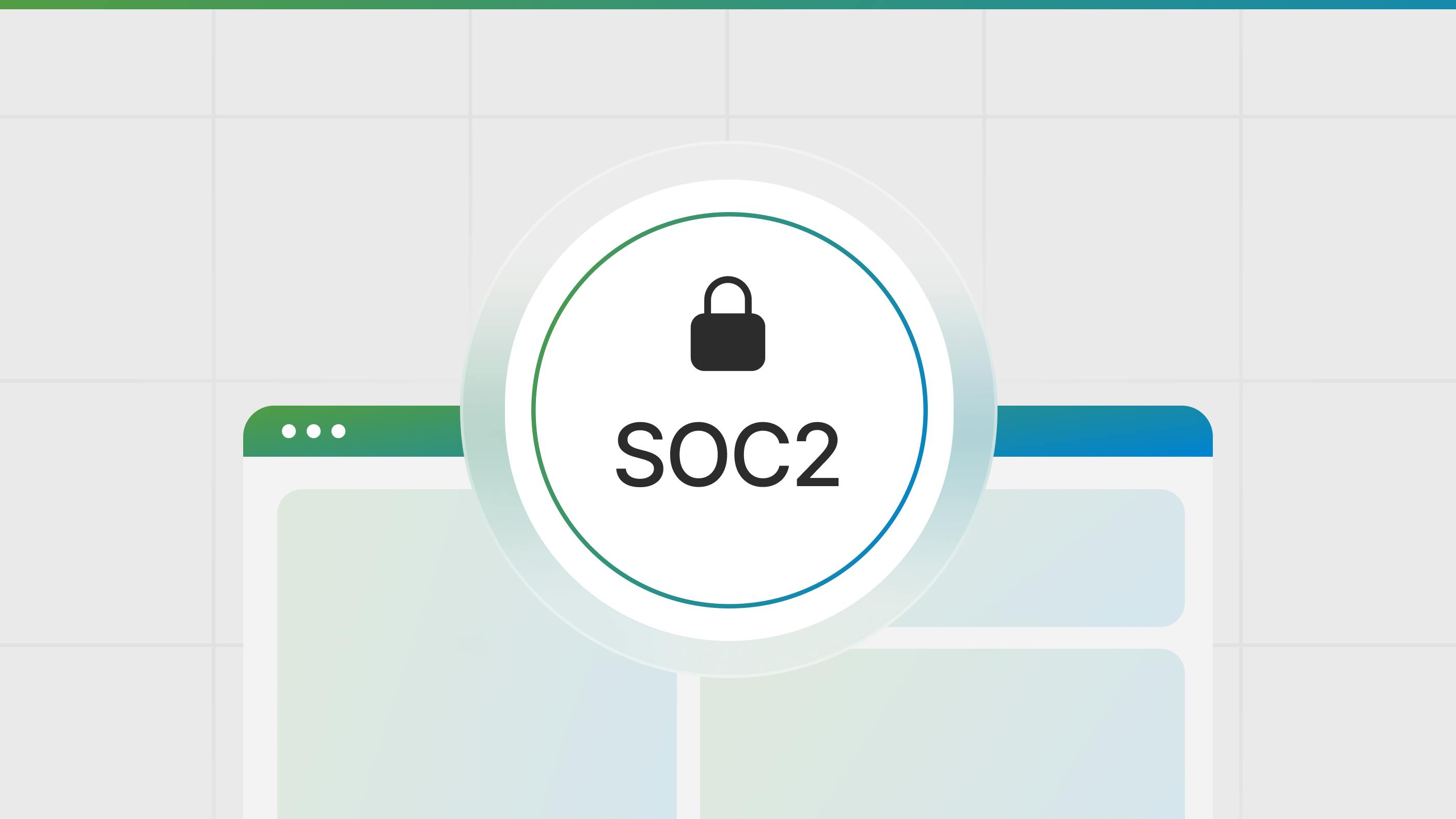 Responsive SOC2 graphic for blog header