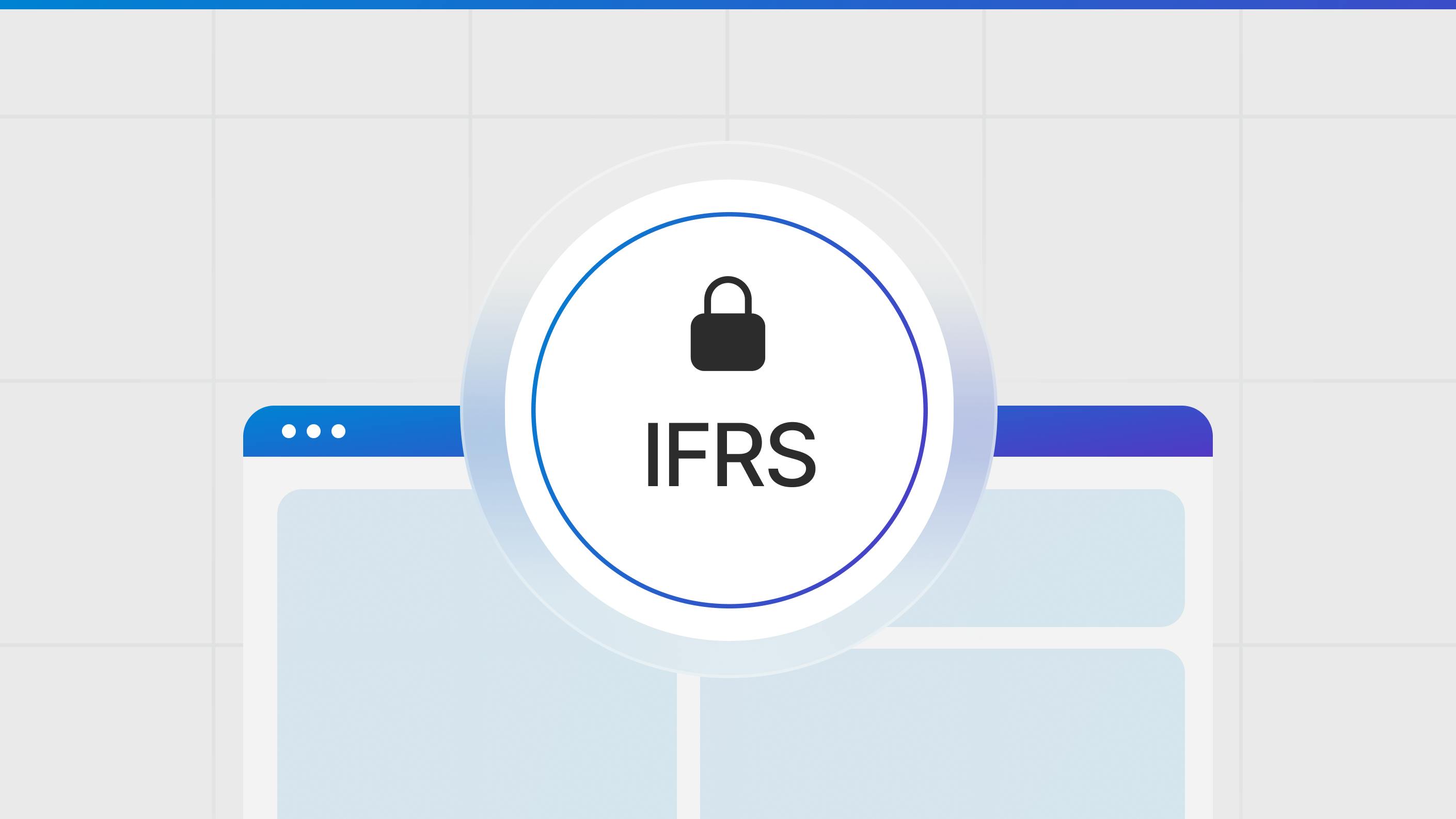 Blog hero graphic for IFRS