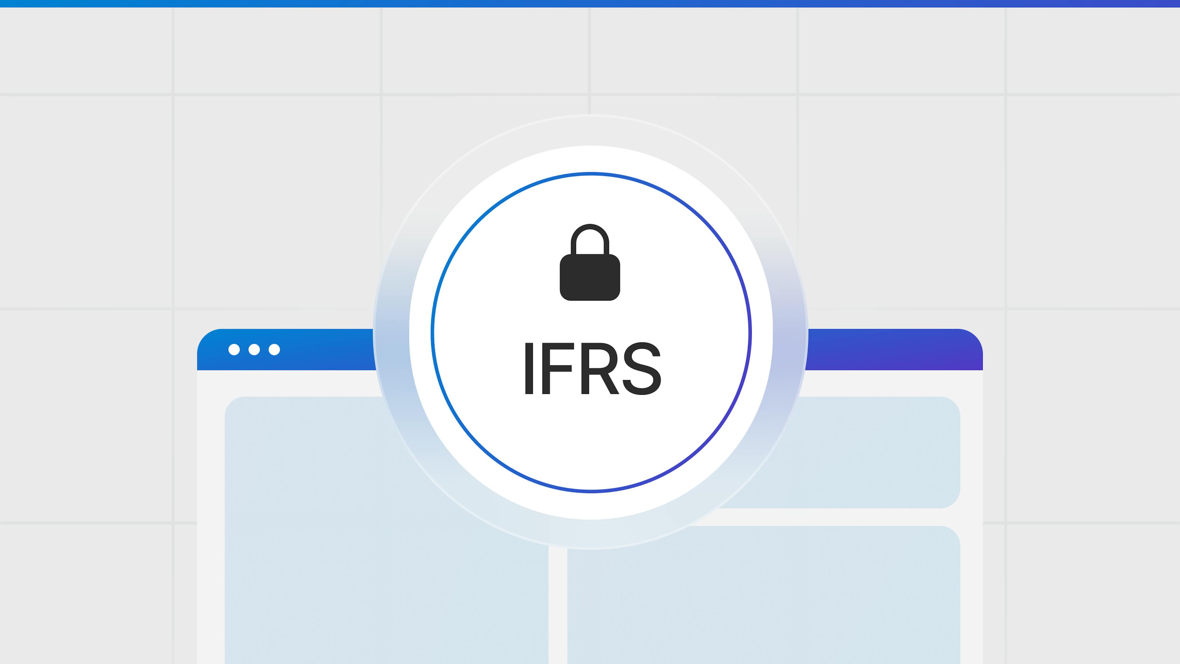 Blog hero graphic for IFRS