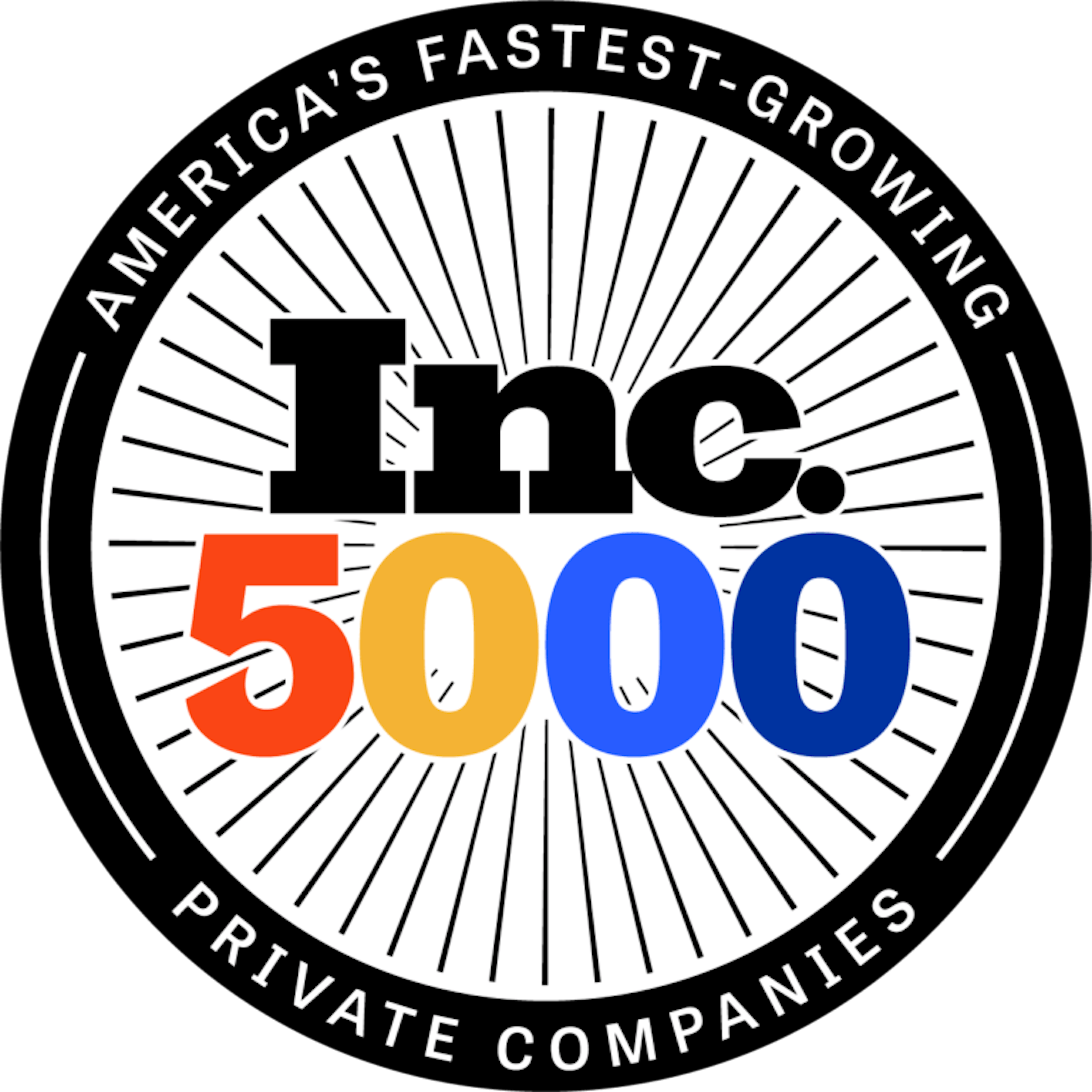 Inc. 5000 medallion logo