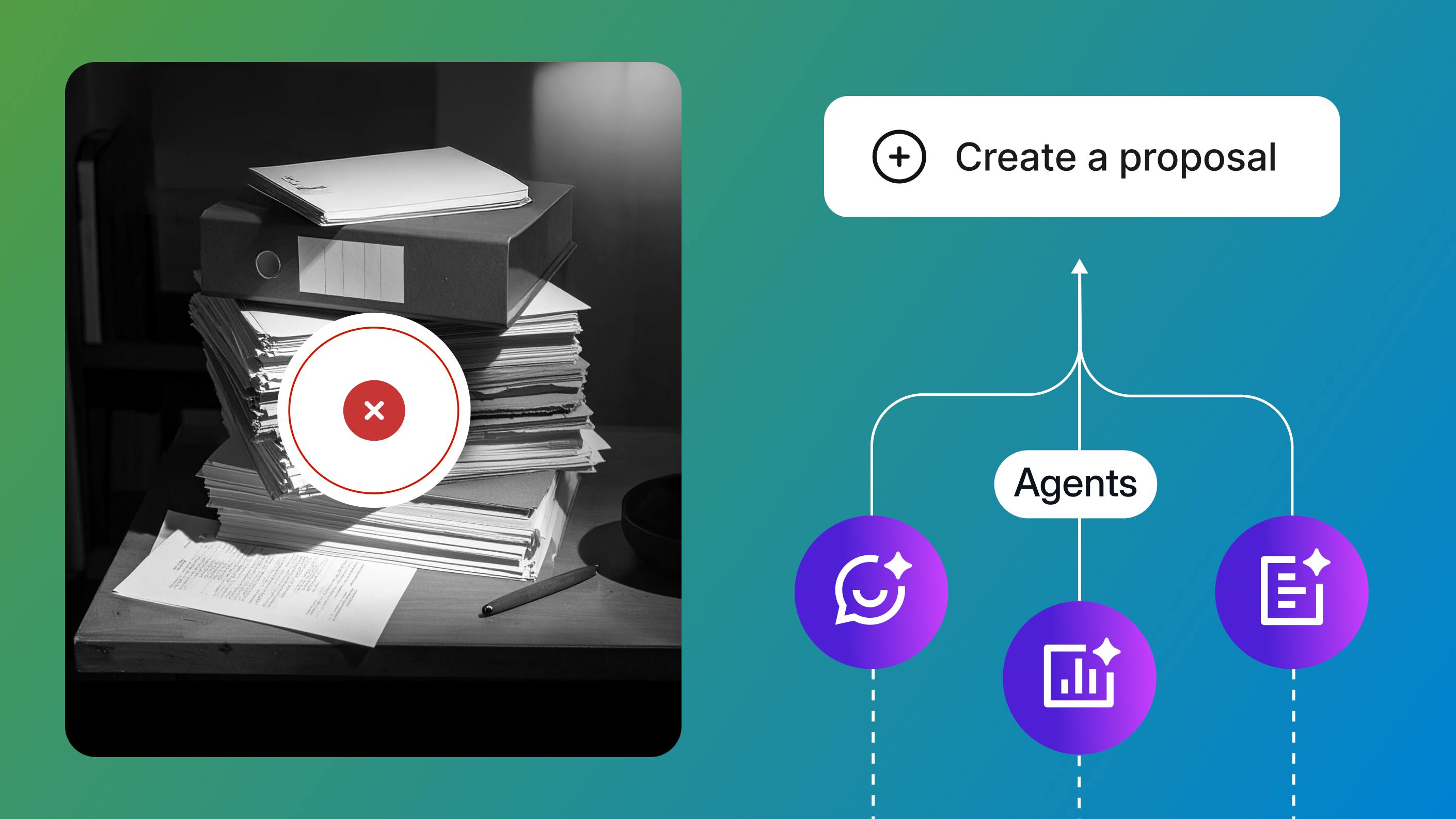 AI agents are streamlined compared to proposal writing software