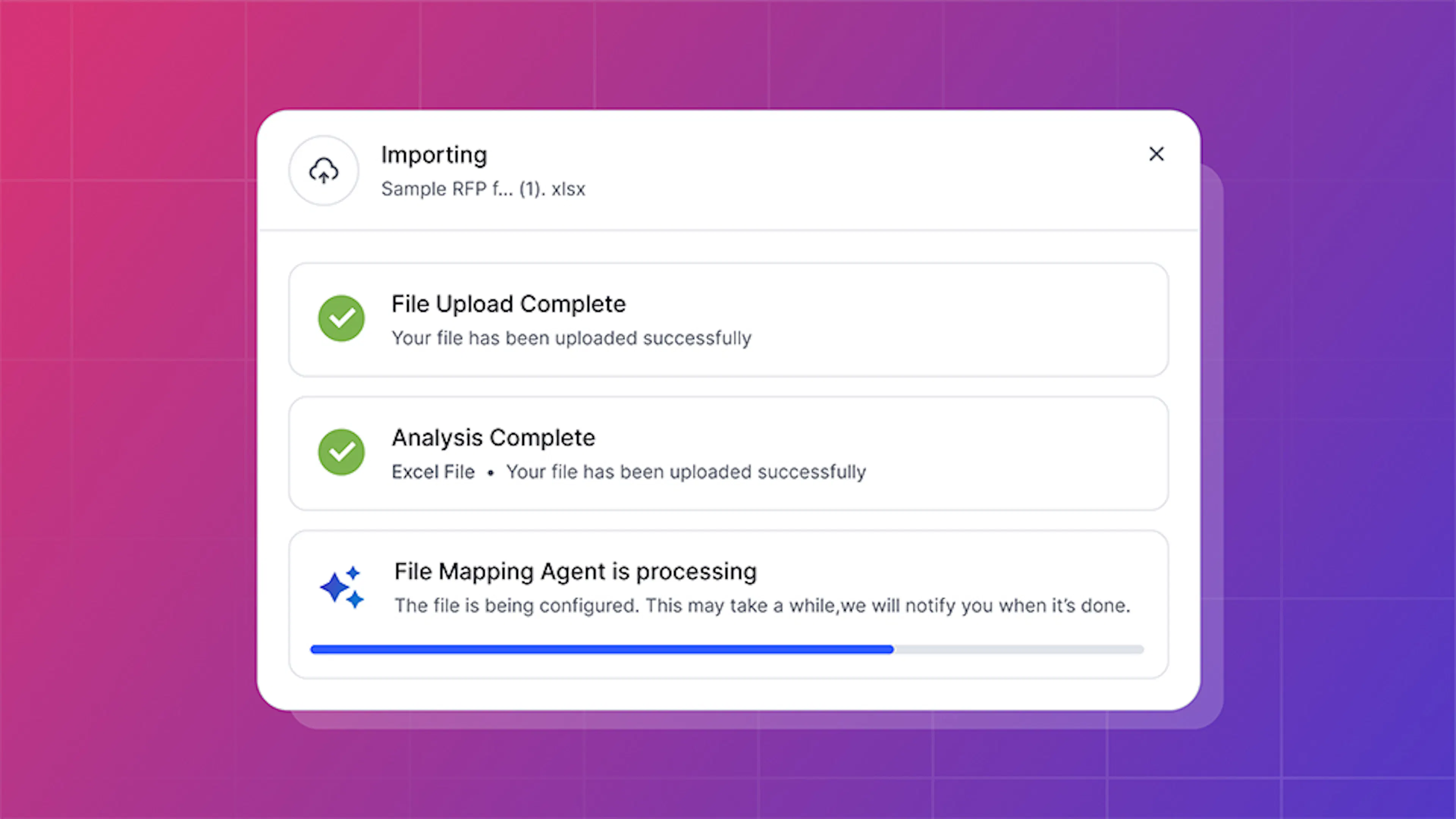 Graphic showing the Import Agent in Responsive