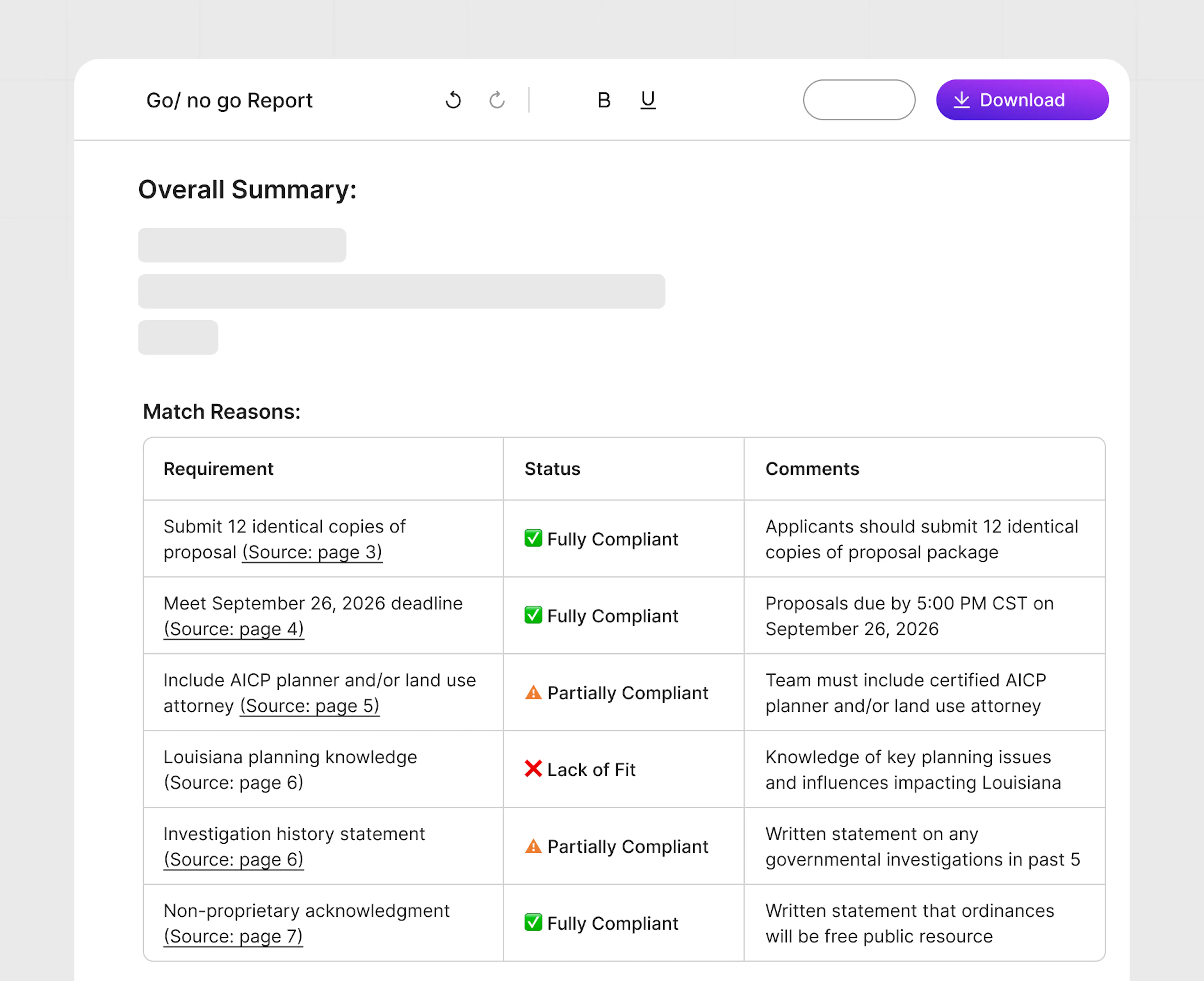 Illustration of Responsive Fit Analysis Agent