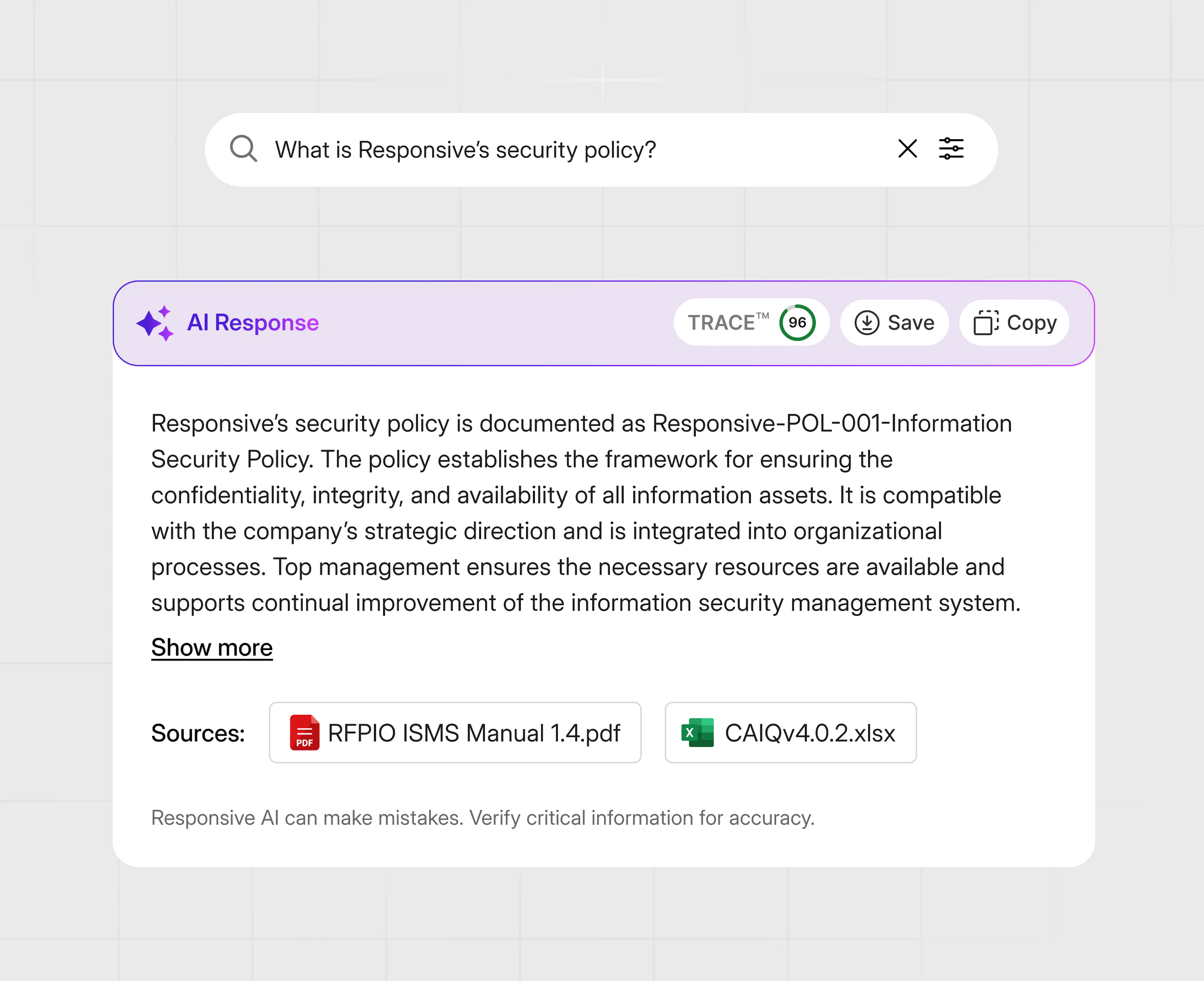 Illustration of Responsive Smart Search