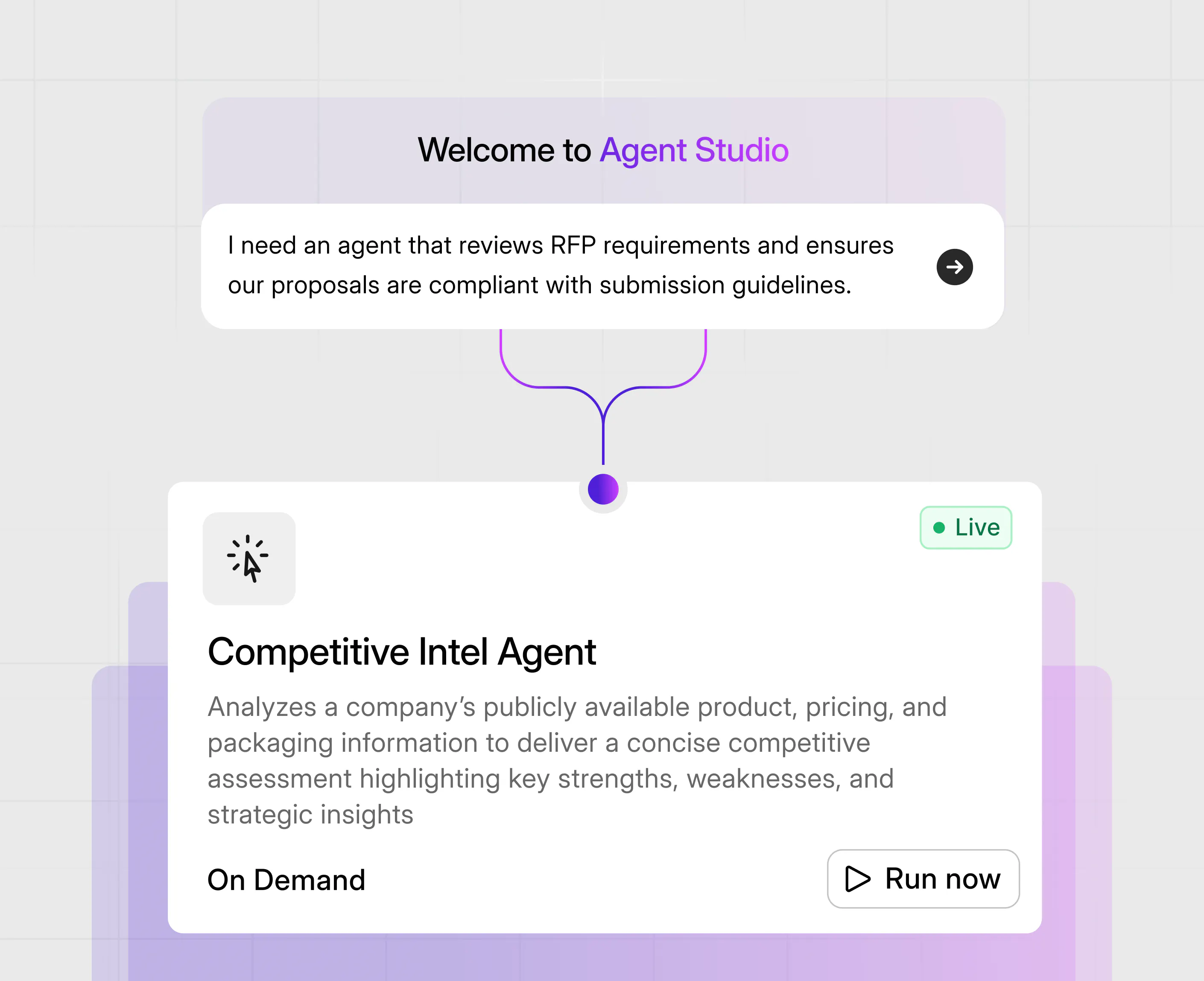 Image of Agent Studio in the Responsive Platform