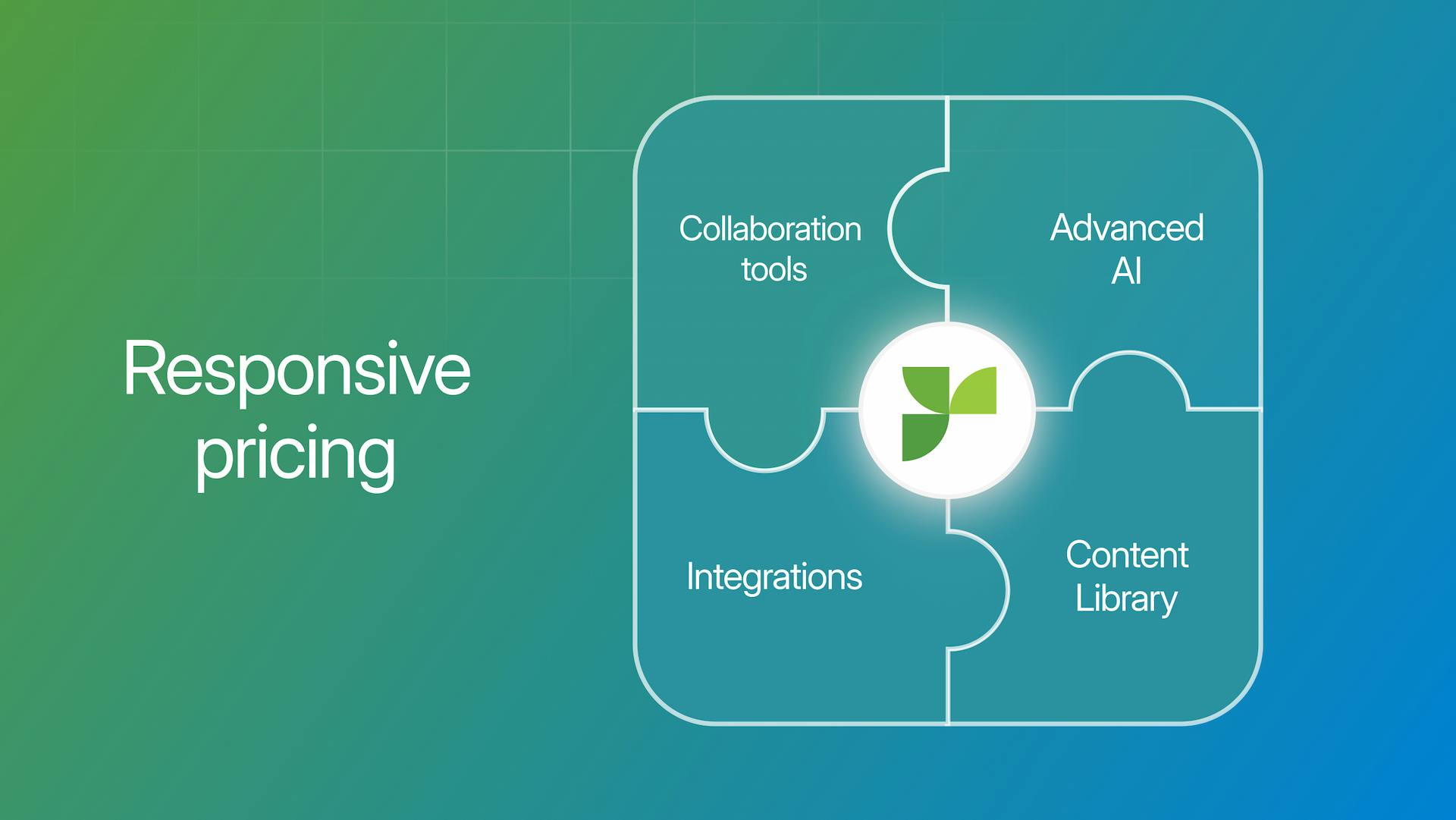 Responsive pricing blog header graphic