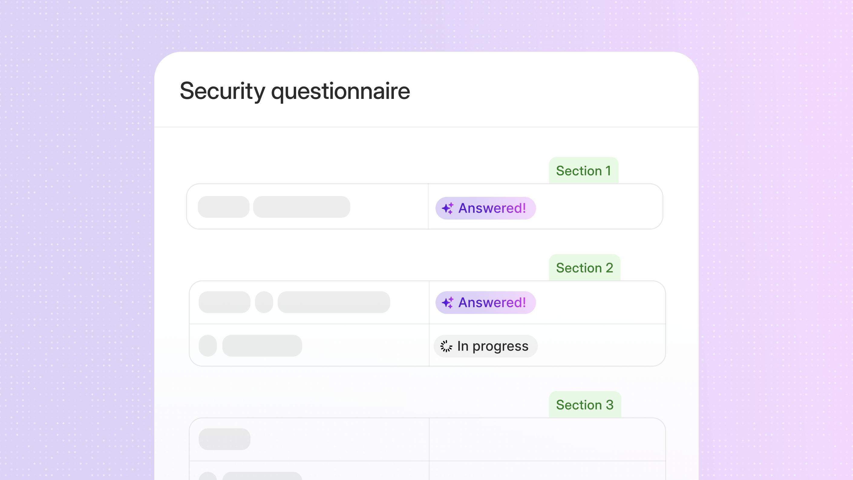 Security questionnaire automation blog header