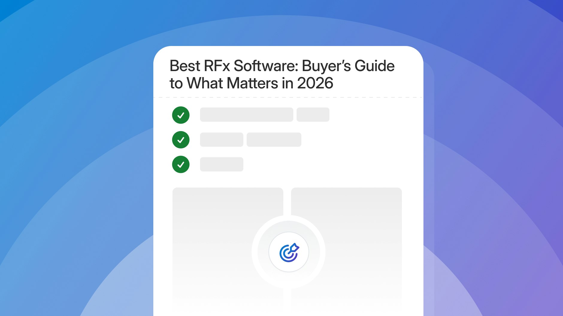 Epsilon Rfx Best RFx Software: Buyer’s Guide to What Matters in 2026 | Responsive