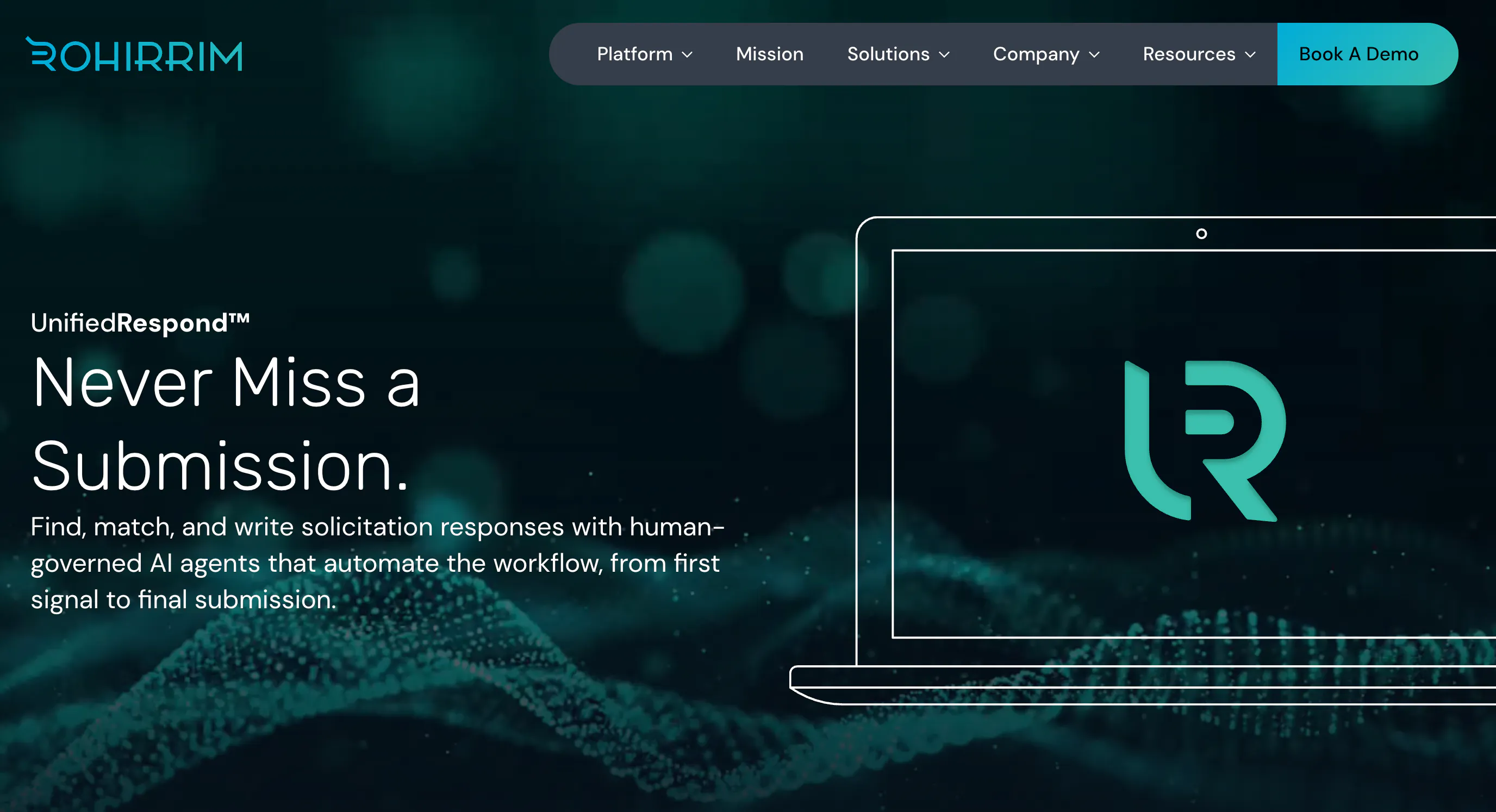 Rohirrim offers a secure, AI-driven RFQ software platform