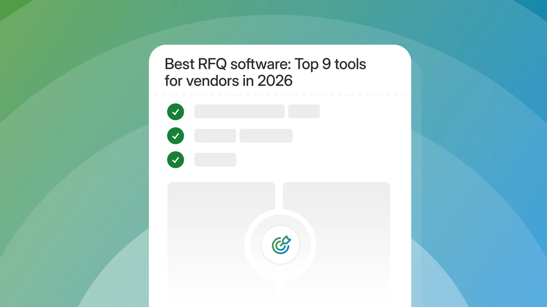 RFQ software buyer's guide 2026 header graphic