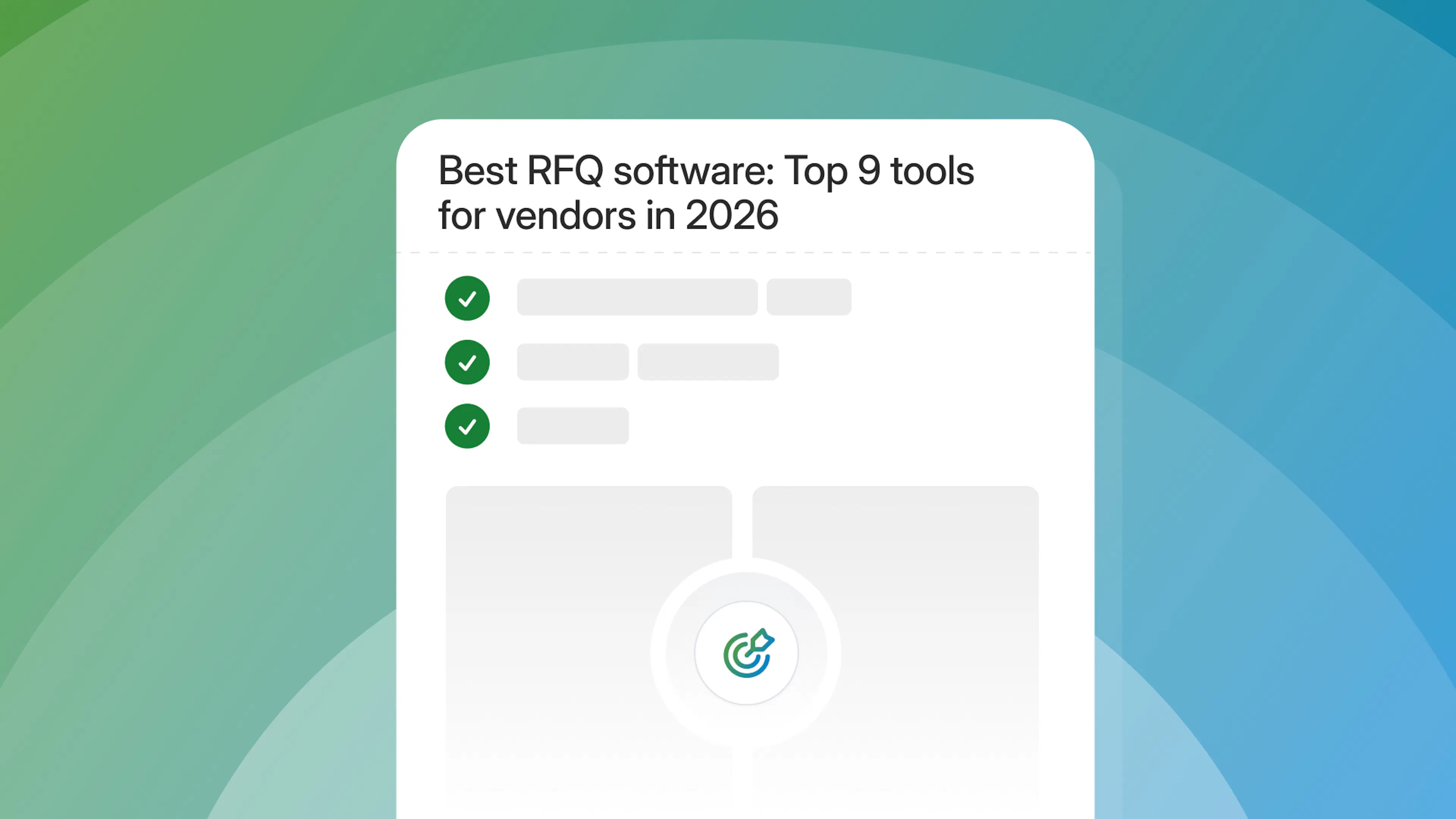 RFQ software buyer's guide 2026 header graphic