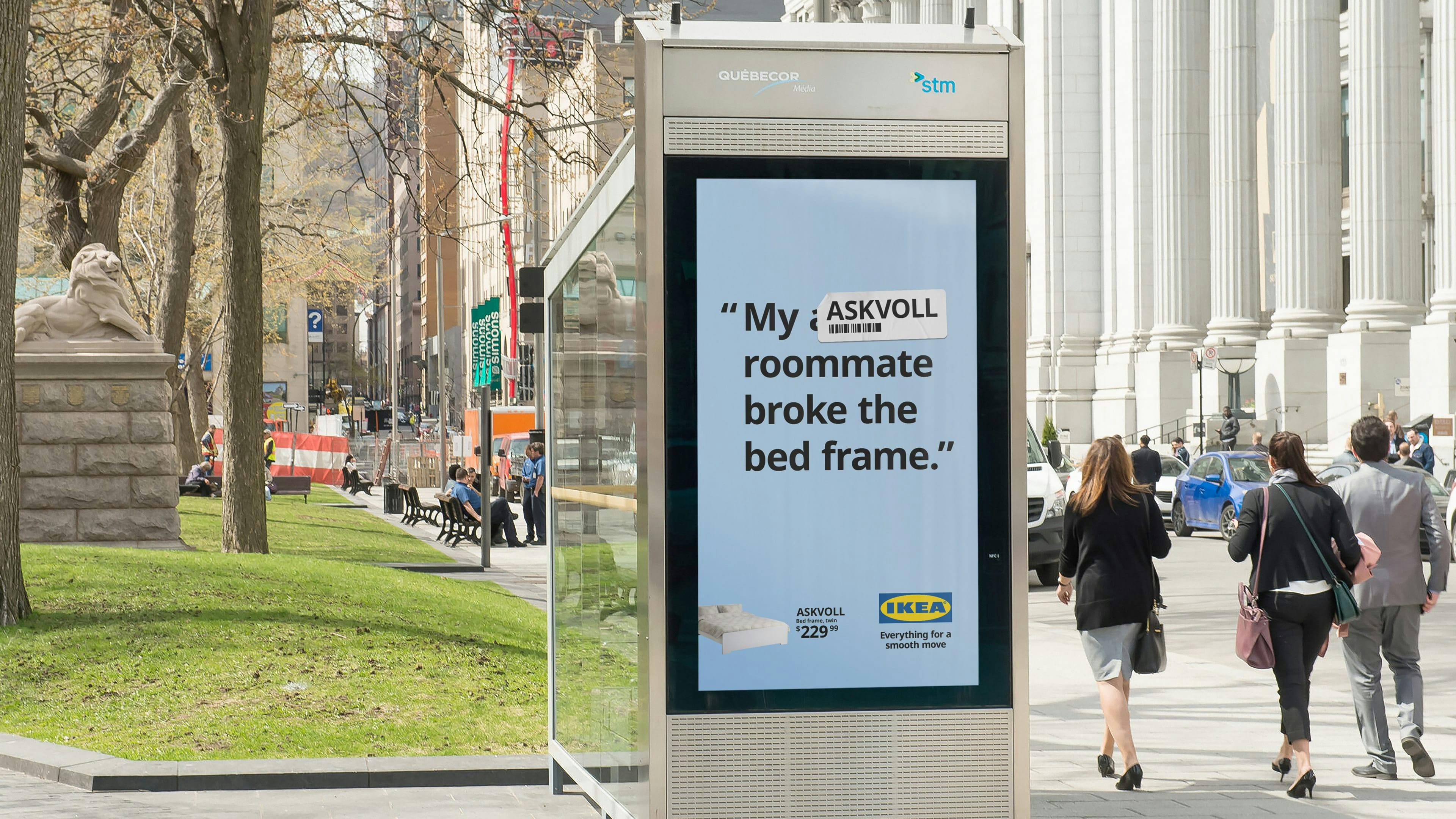 Ikea swearnitures campaign