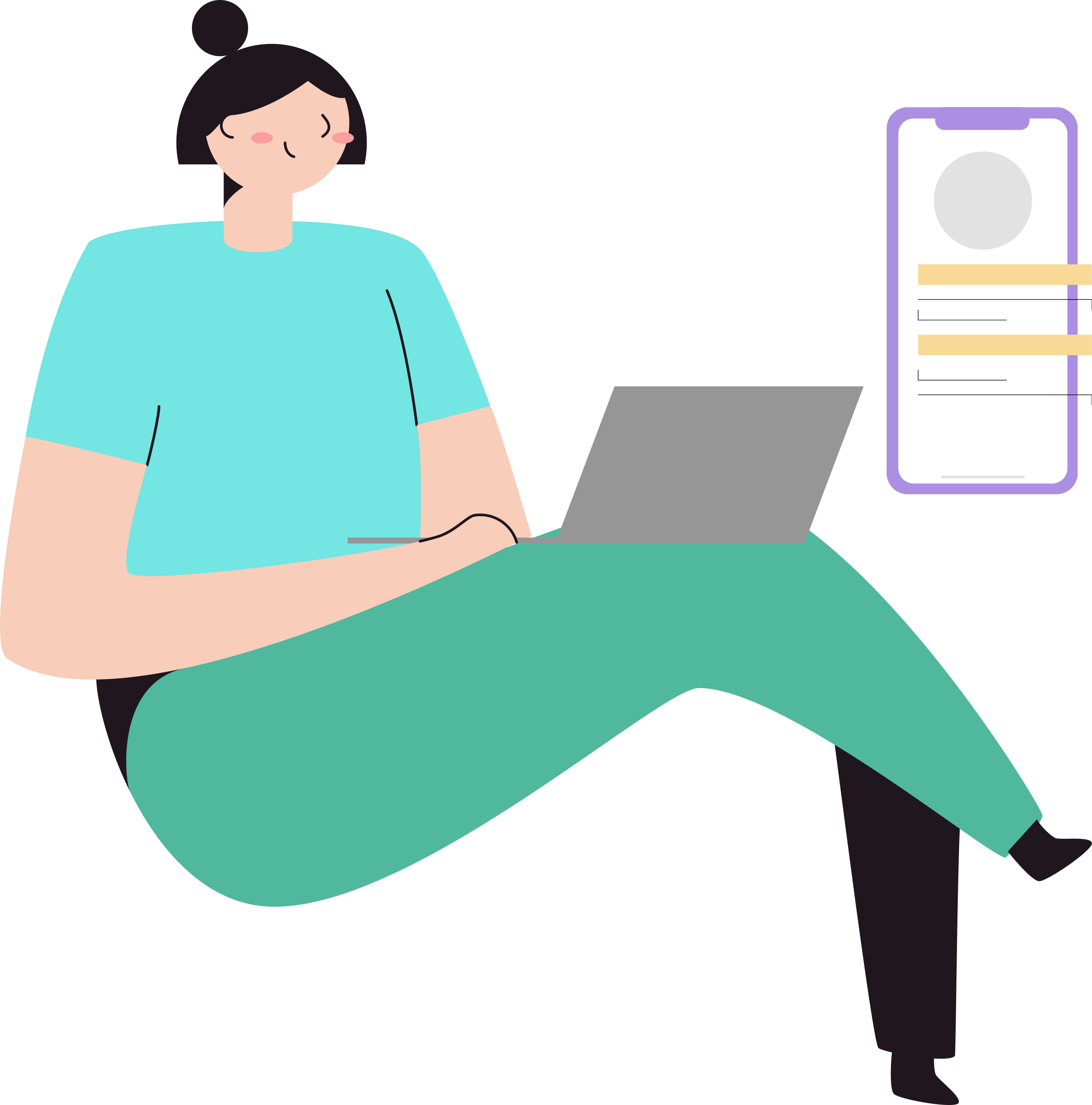 woman sitting laptop