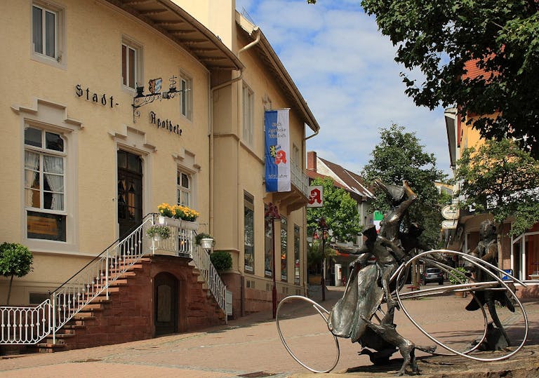 Die Stadtapotheke in Wiesloch. Die Stadtapotheke in Wiesloch.