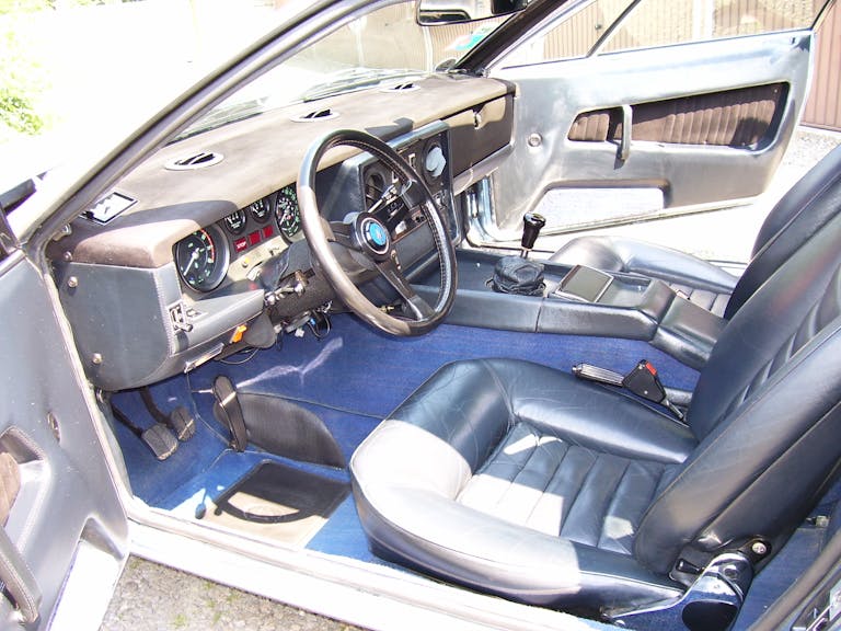 Innenraum des Khamsin von Maserati Innenraum des Khamsin von Maserati