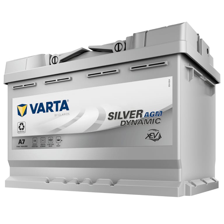 Autobatterie VARTA-Silver Dynamic AGM A7 E39 12V 70Ah