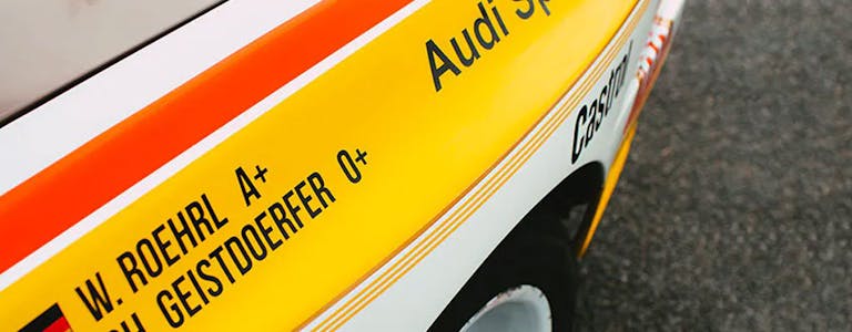 Audi Ur-Quattro Rallye Audi Ur-Quattro Rallye