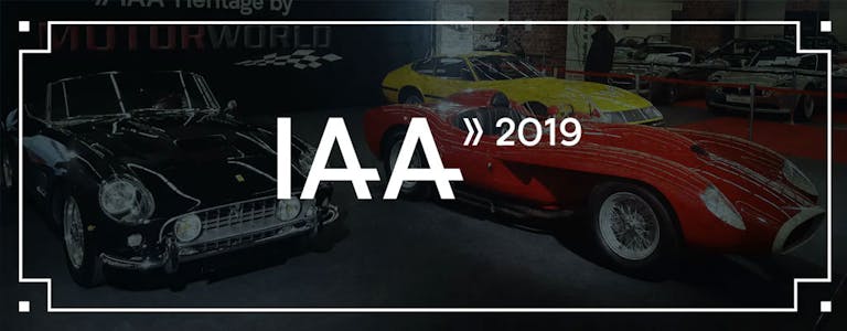 Oldtimer auf der IAA 2019 Oldtimer auf der IAA 2019