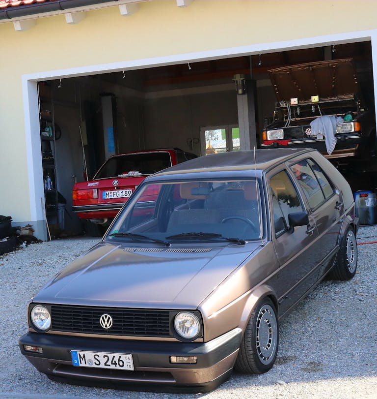 Sarahs Golf 2, Frontansicht Sarahs Golf 2, Frontansicht