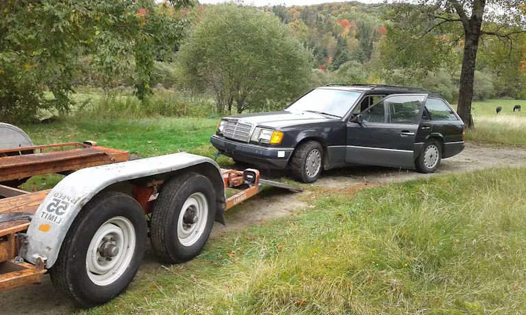 Viele Probleme mit dem Mercedes-Benz 230 TE 124 Viele Probleme mit dem Mercedes-Benz 230 TE 124