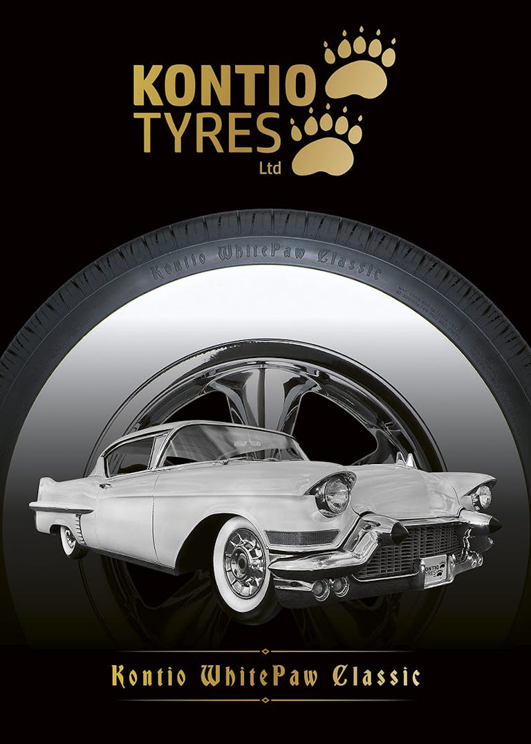 Kontio Tyres Weißwandreifen für Oldtimer