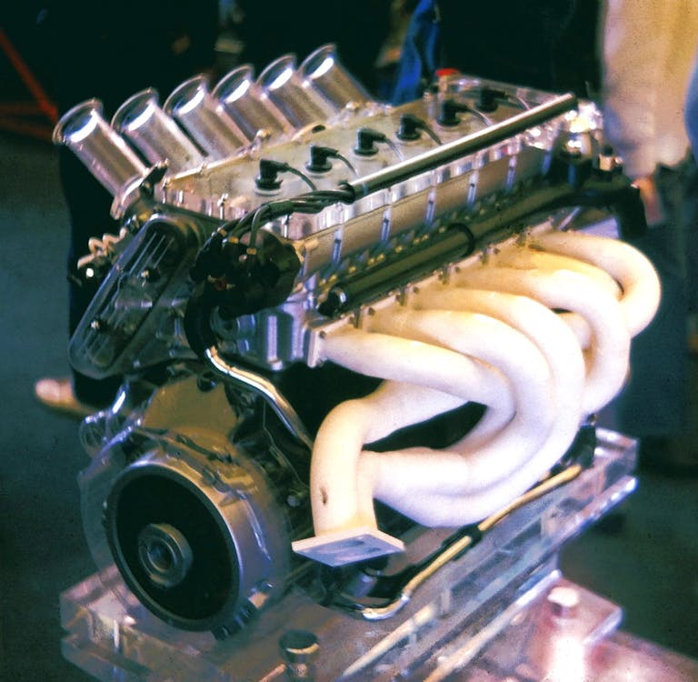 BMW M1 Motor, teilweise Plexiglas für Ausstellungszwecke