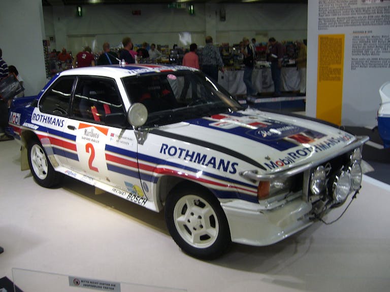 Dieser Opel Ascona 400 gewann 1983 die Safari Rally.