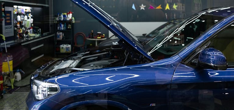 BMW bei der Inspektion