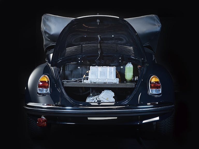 VW Käfer mit Elektromotor VW Käfer mit Elektromotor