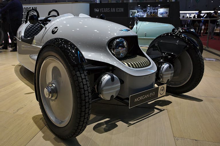 Morgan Threewheeler EV3 mit Elektromotor Morgan Threewheeler EV3 mit Elektromotor