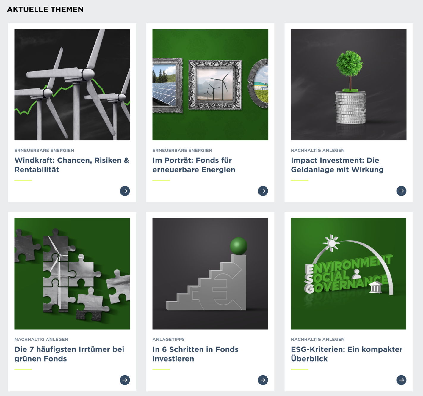 Art Direction für klimaVest.