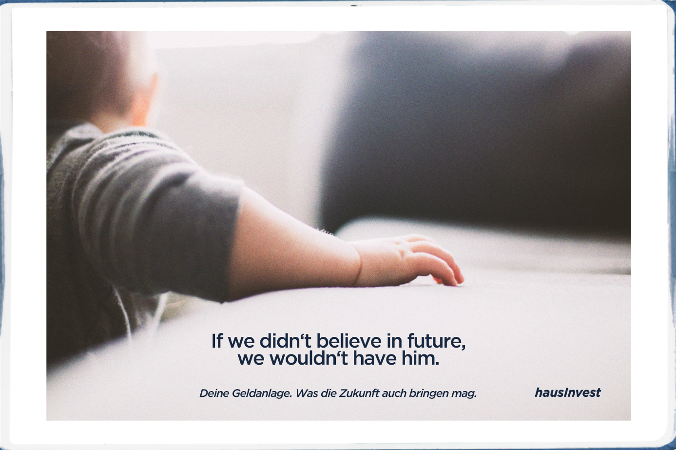 Visualisierung der hausInvest Werbekampagne.