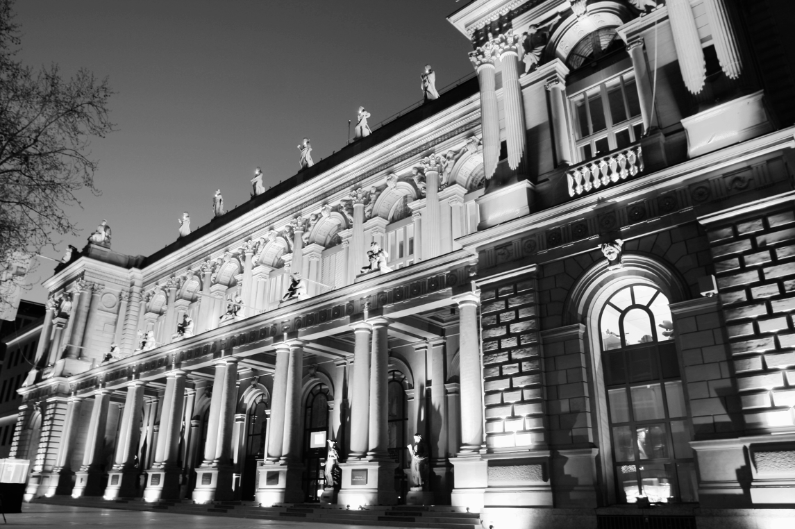 Das Gebäude der Börse in Frankfurt.