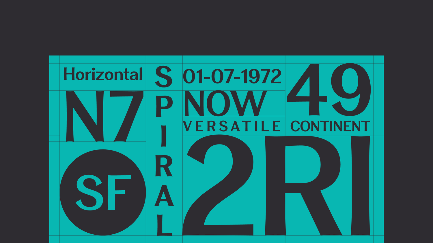 Die Lindaren Typografie.