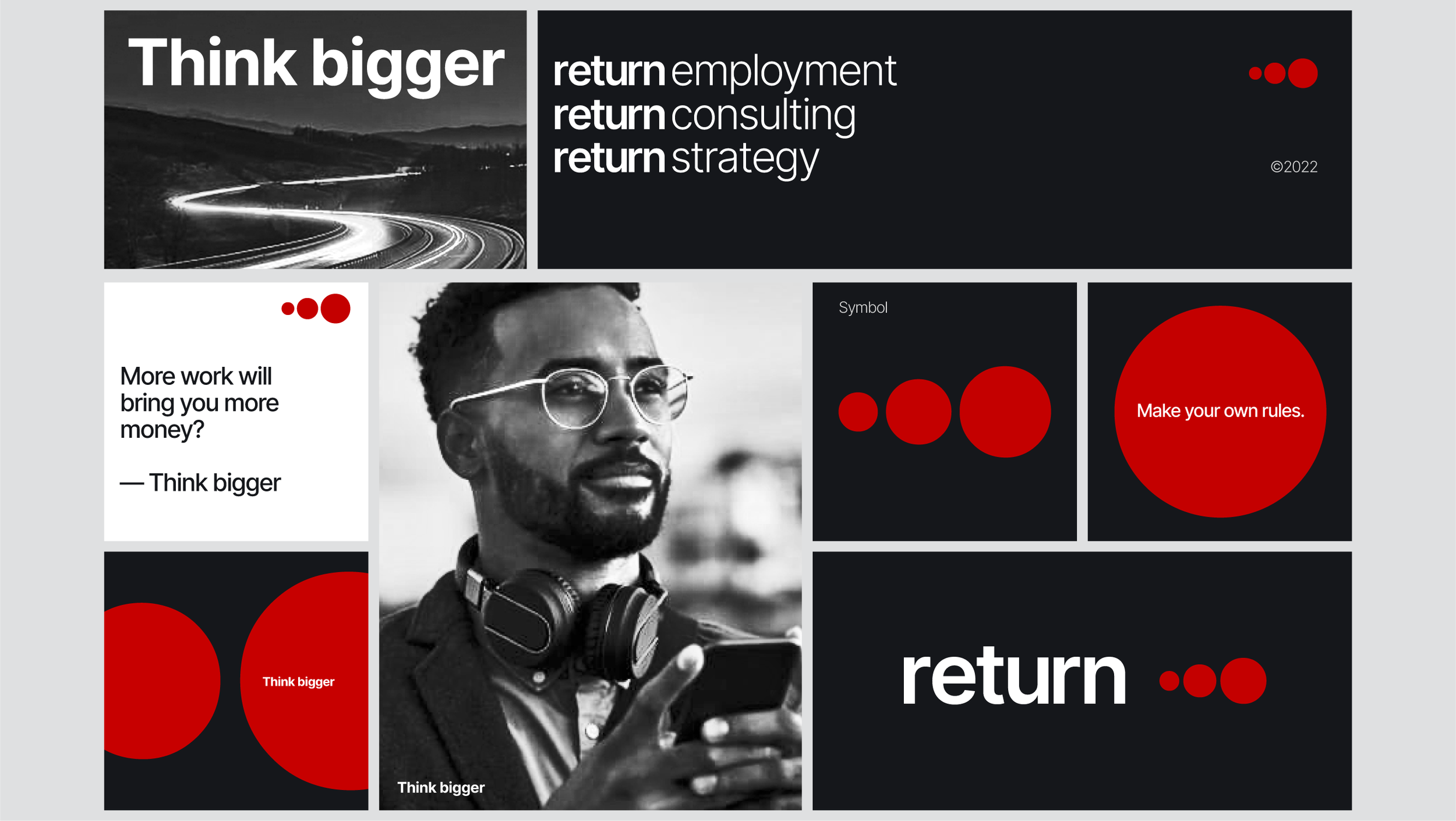 Art Direction für Return Consulting.