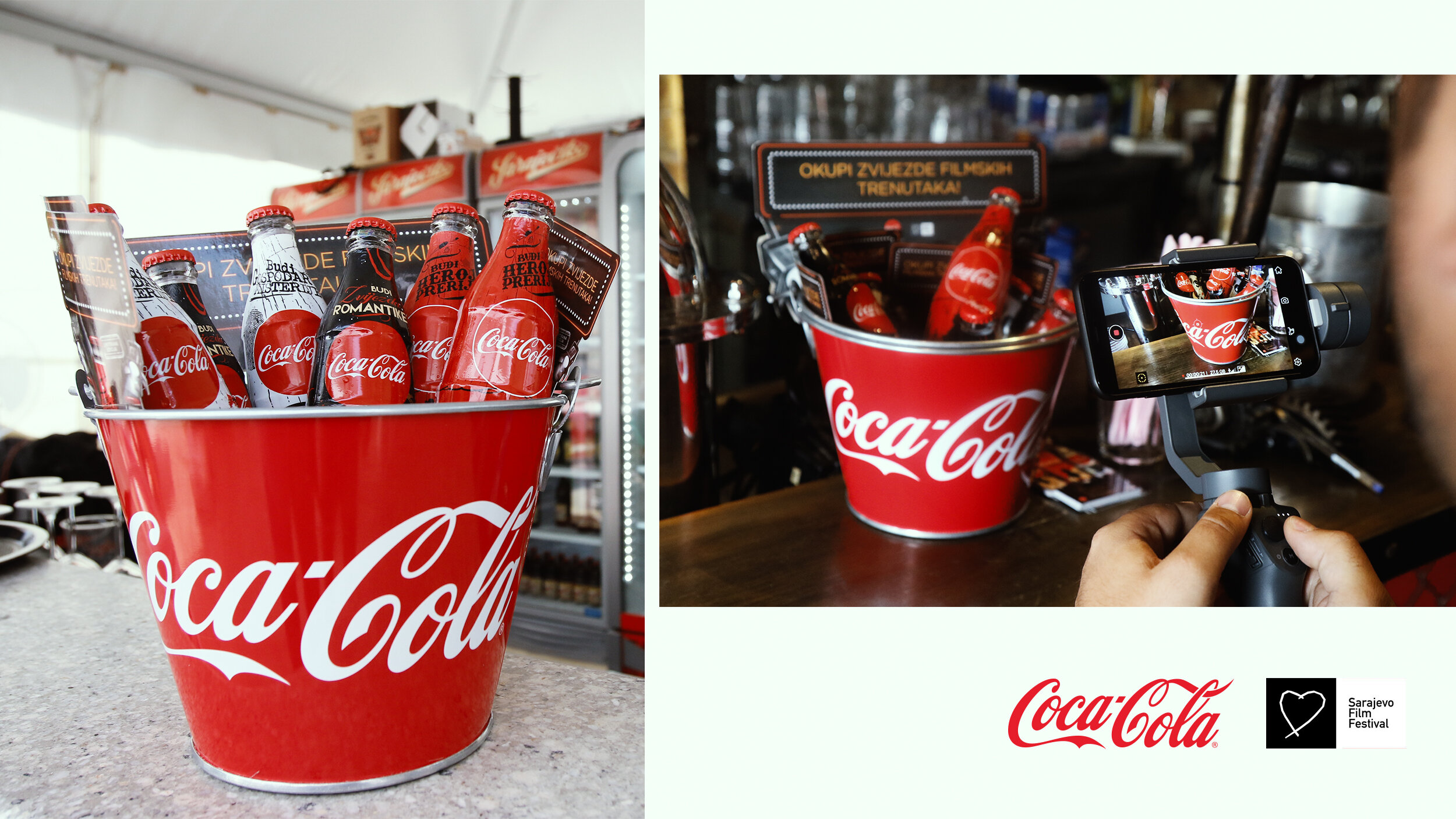 Special Edition Coca Cola für das Sarajevo Film Festival.