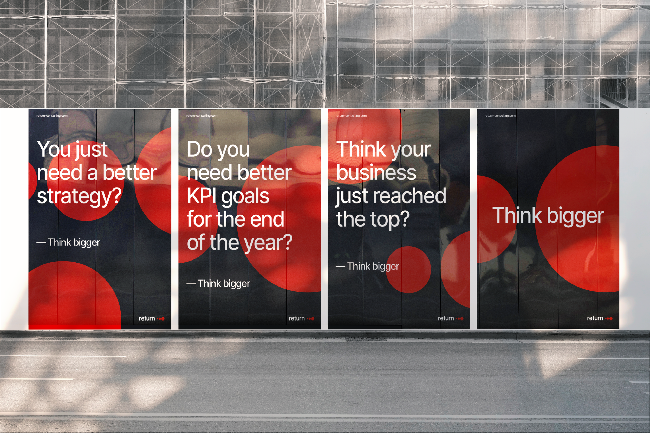 Art Direction für Return Consulting.