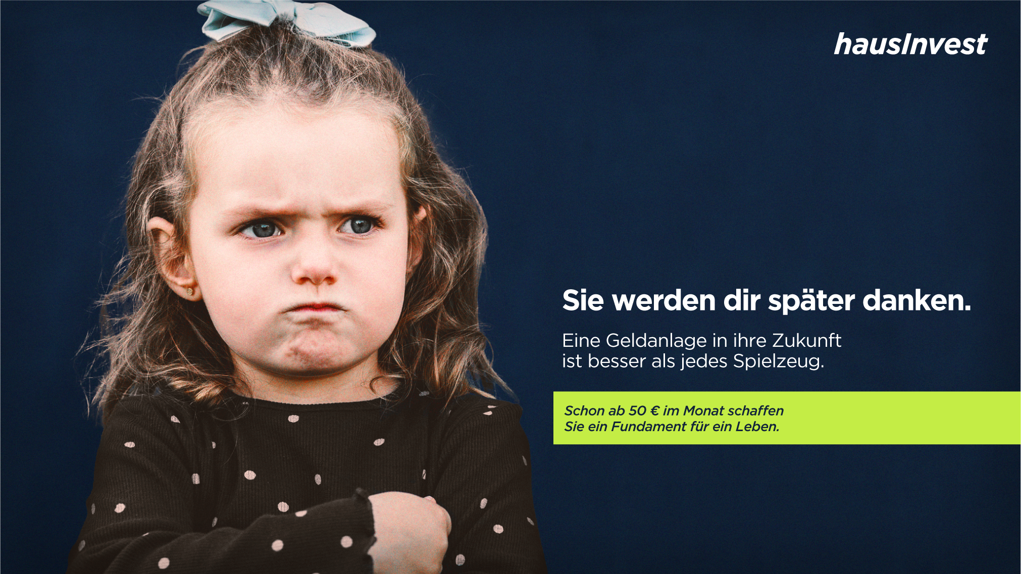 Art Direction für hausInvest.